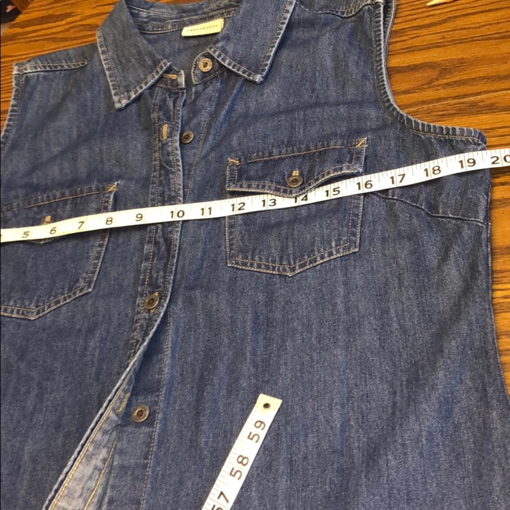 Shirt jean denim women’s - Picture 4 of 9